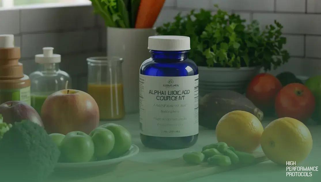 Alpha lipoic acid for non diabetic neuropathy relief