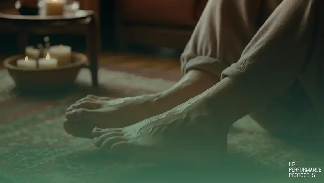 Neuropathy cream for feet: relief for burning and tingling sensations