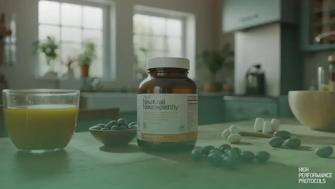 Best neuropathy supplement: find effective relief for nerve pain