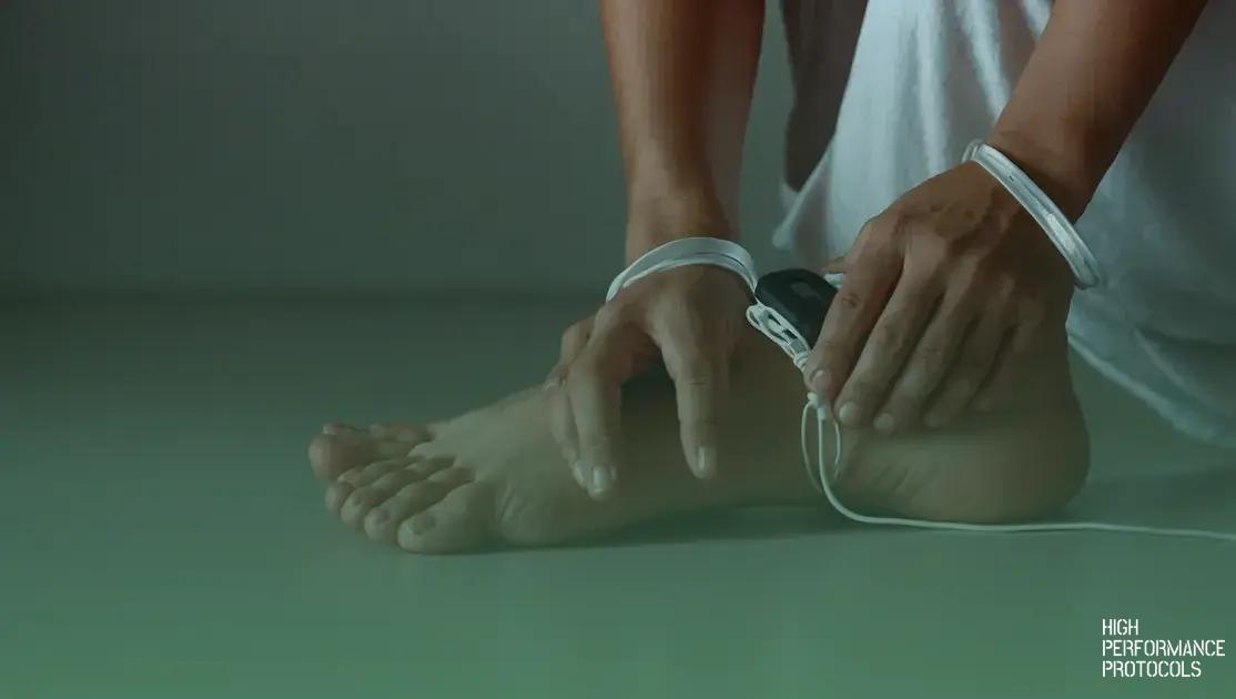 Electrical stimulation for neuropathy in feet: relief in minutes